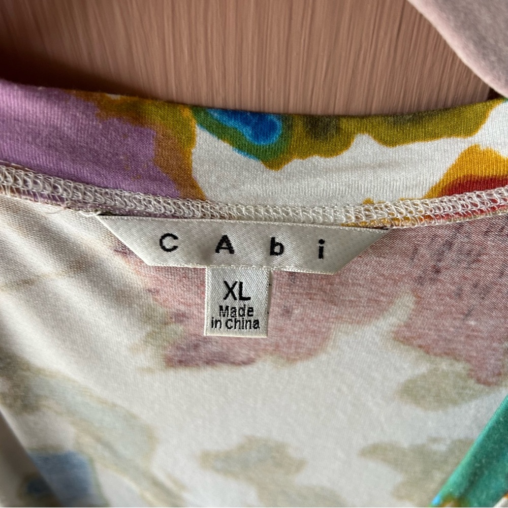 CAbi Multicolor Patterned Top - Picture 3 of 6